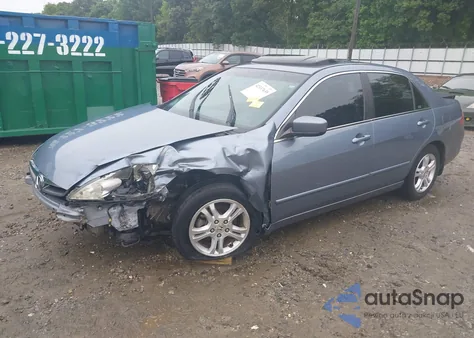 2007 Honda Accord Ex z USA, uszkodzony, nr VIN 1HGCM56767A143446